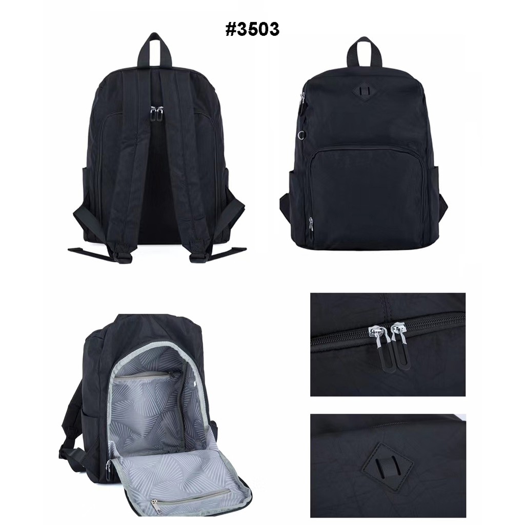 Tas Ransel Wanita Import 3503 / Backpack Wanita Bahan Kipling