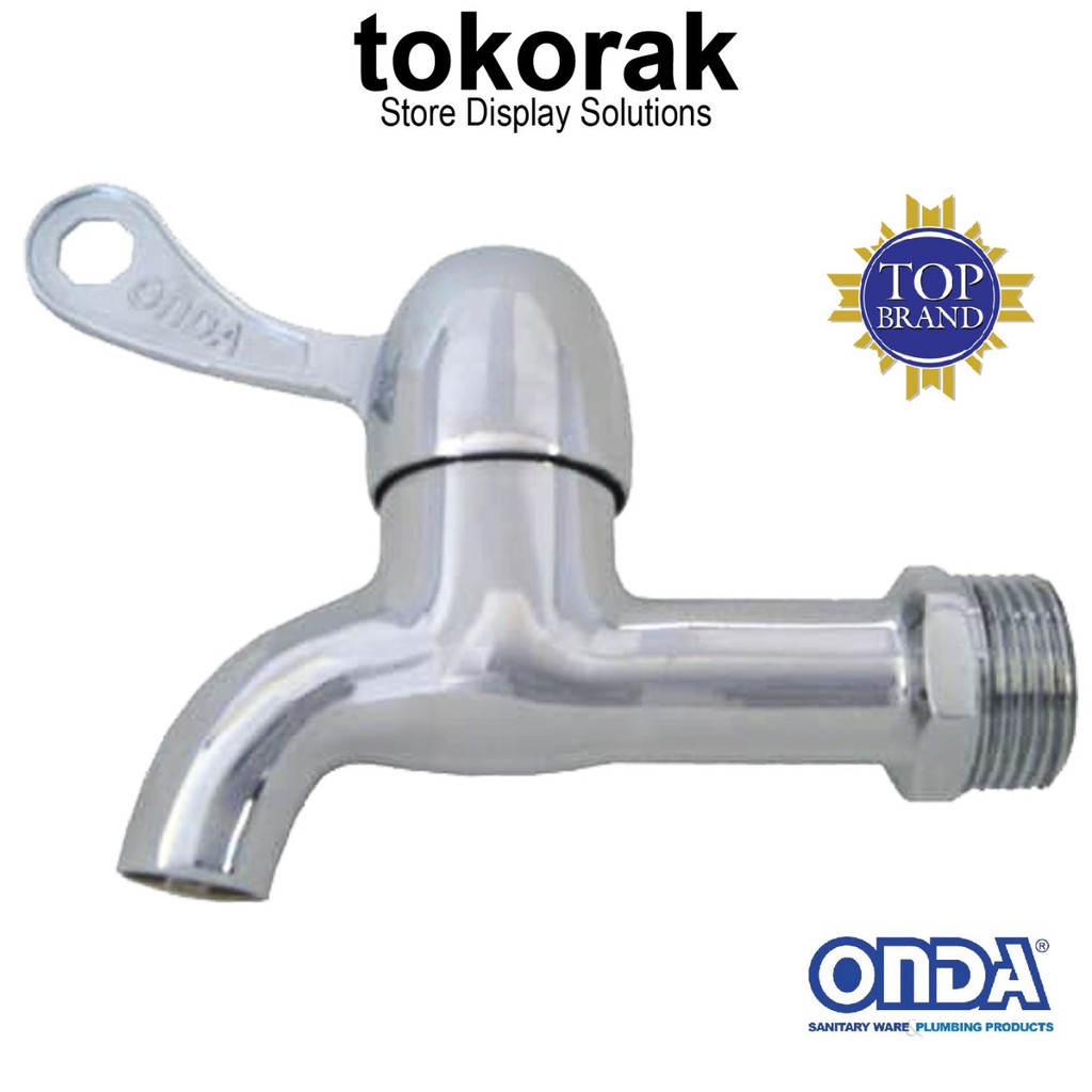 Best Seller Kran Air Onda Cls 04 1/2" Keran Tembok Taman Cuci Tangan Putar 8Z03zEhLrNLmr