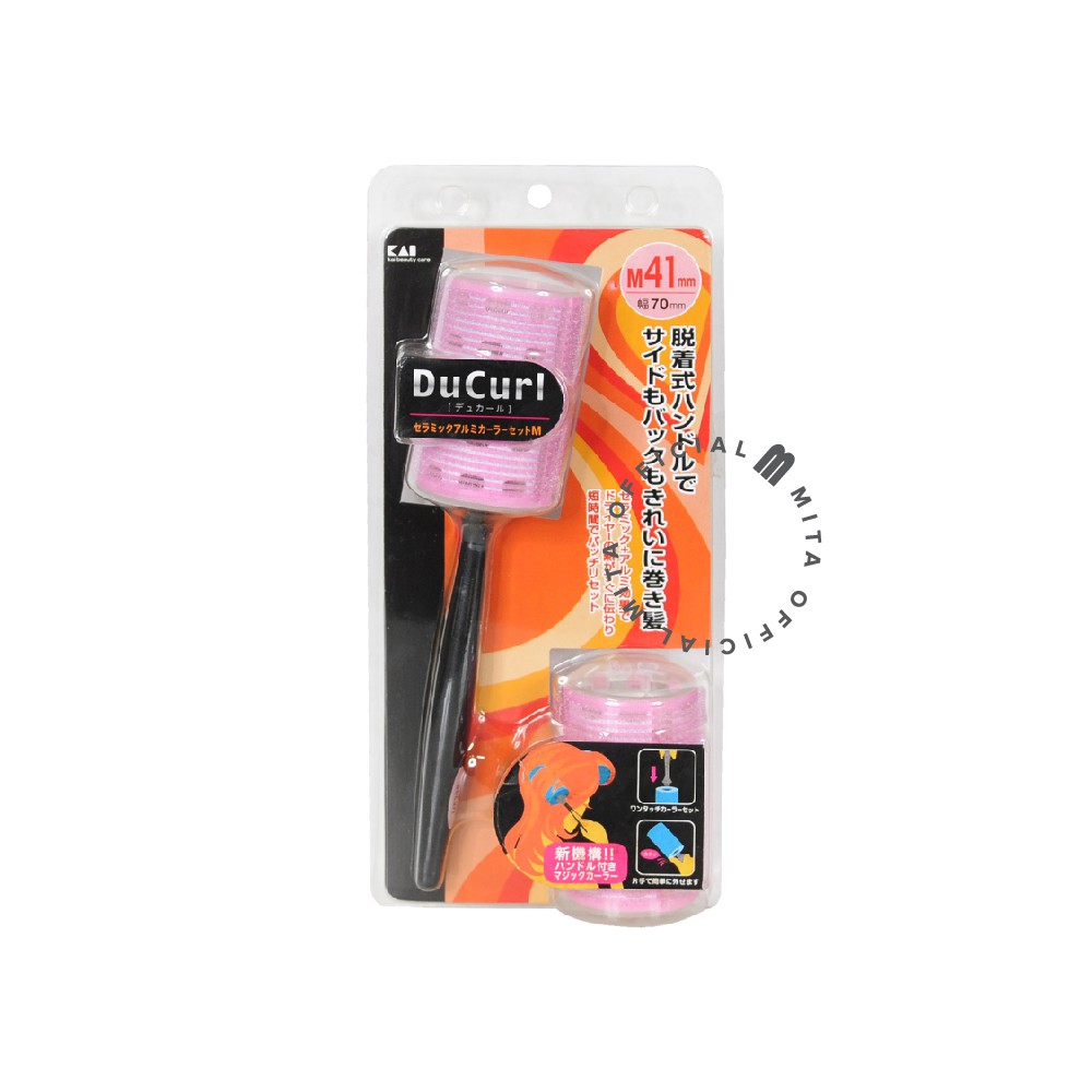 [MADE IN JAPAN] HAIR ROLLER DENGAN GAGANG/ HC0655