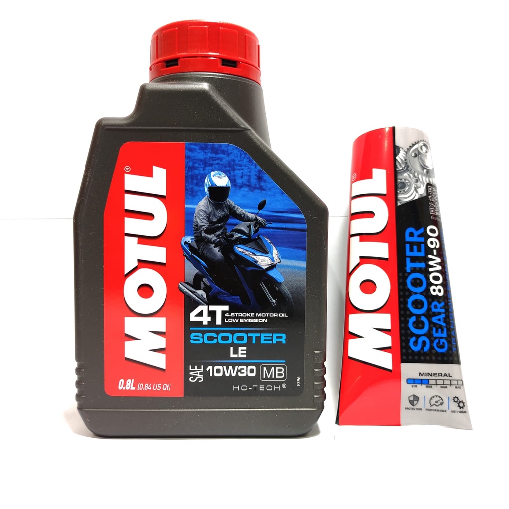 OLI MOTUL MOTOR MATIC SCOOTER LE 10W-30 SL 4T 0.8 LITER FREE STIKER