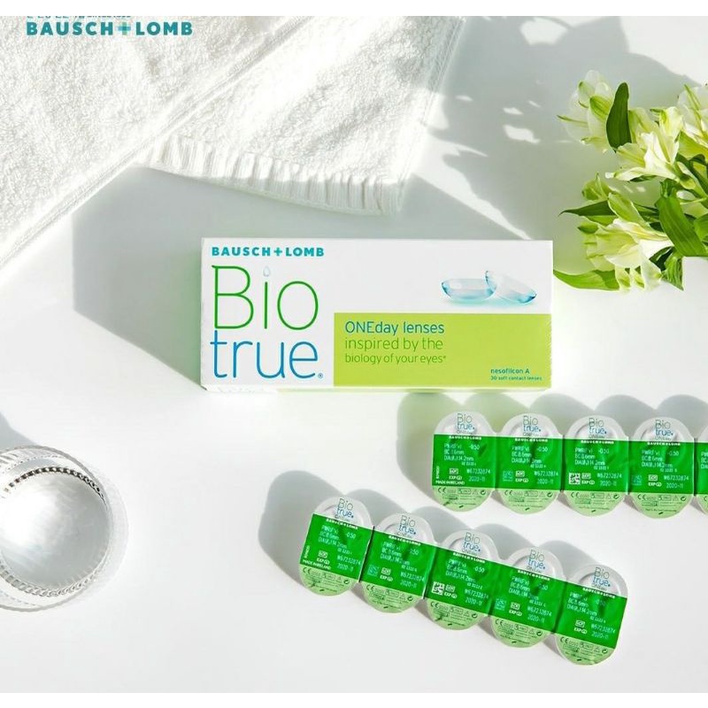 SOFTLENS BIO TRUE BENING ONE DAY HARIAN BAUSCH AND LOMB KADAR AIR TINGGI