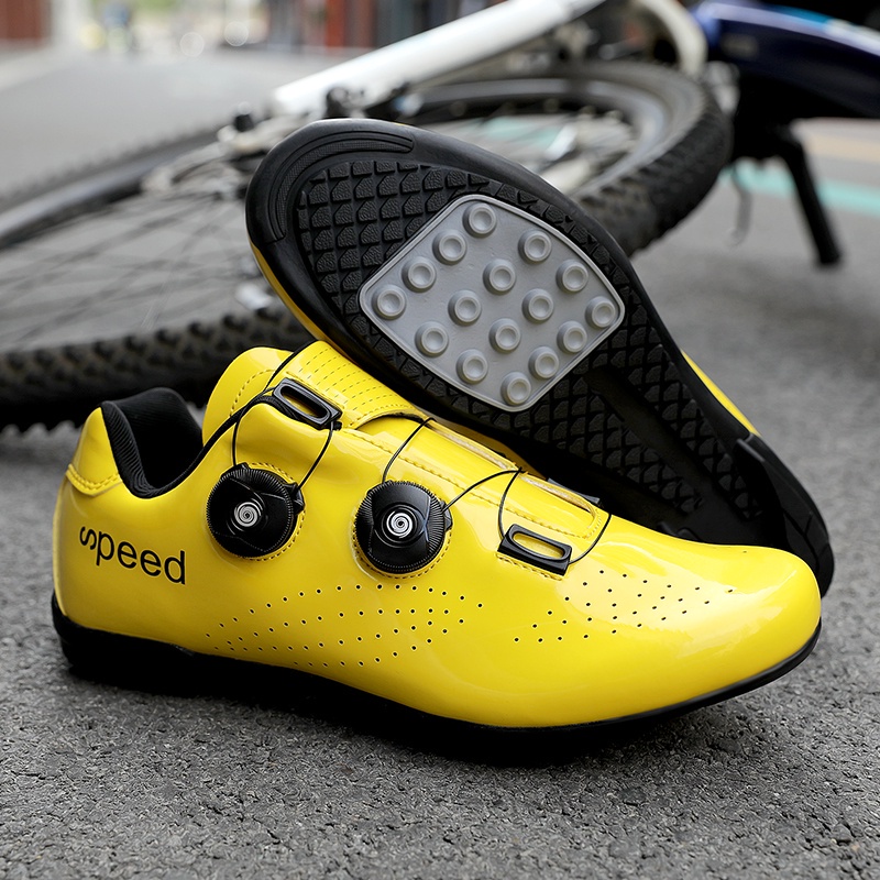 COD Ukuran 37-44 Sepatu Sepeda Pria Wanita Non Cleat RB MTB Roadbike Sepatu Karet Gowes Balap Cycling Bike Shoes 115