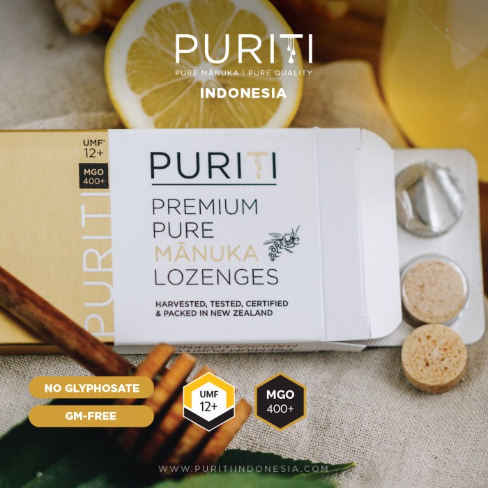 

Puriti Manuka Honey UMF 12+ Lozenges