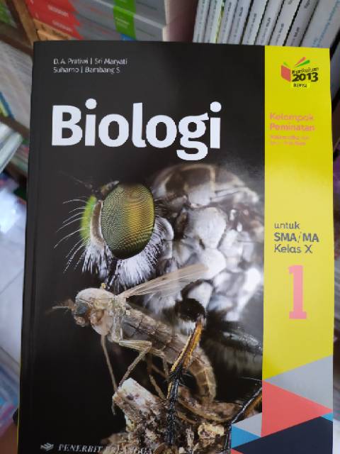 BUKU BIOLOGI SMA KELAS X 10 PEMINATAN  D. A. PRATIWI ERLANGGA-1
