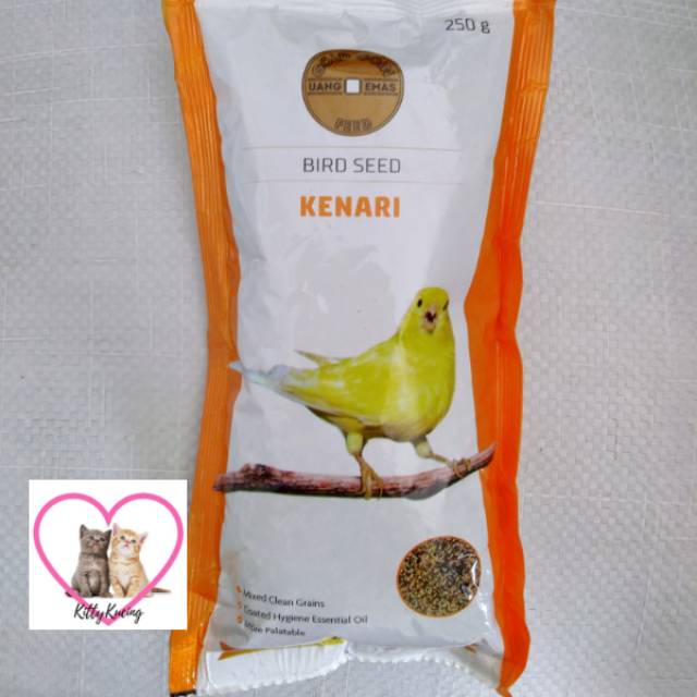 Gold Coin Kenari 250gr Makanan Burung Kenari