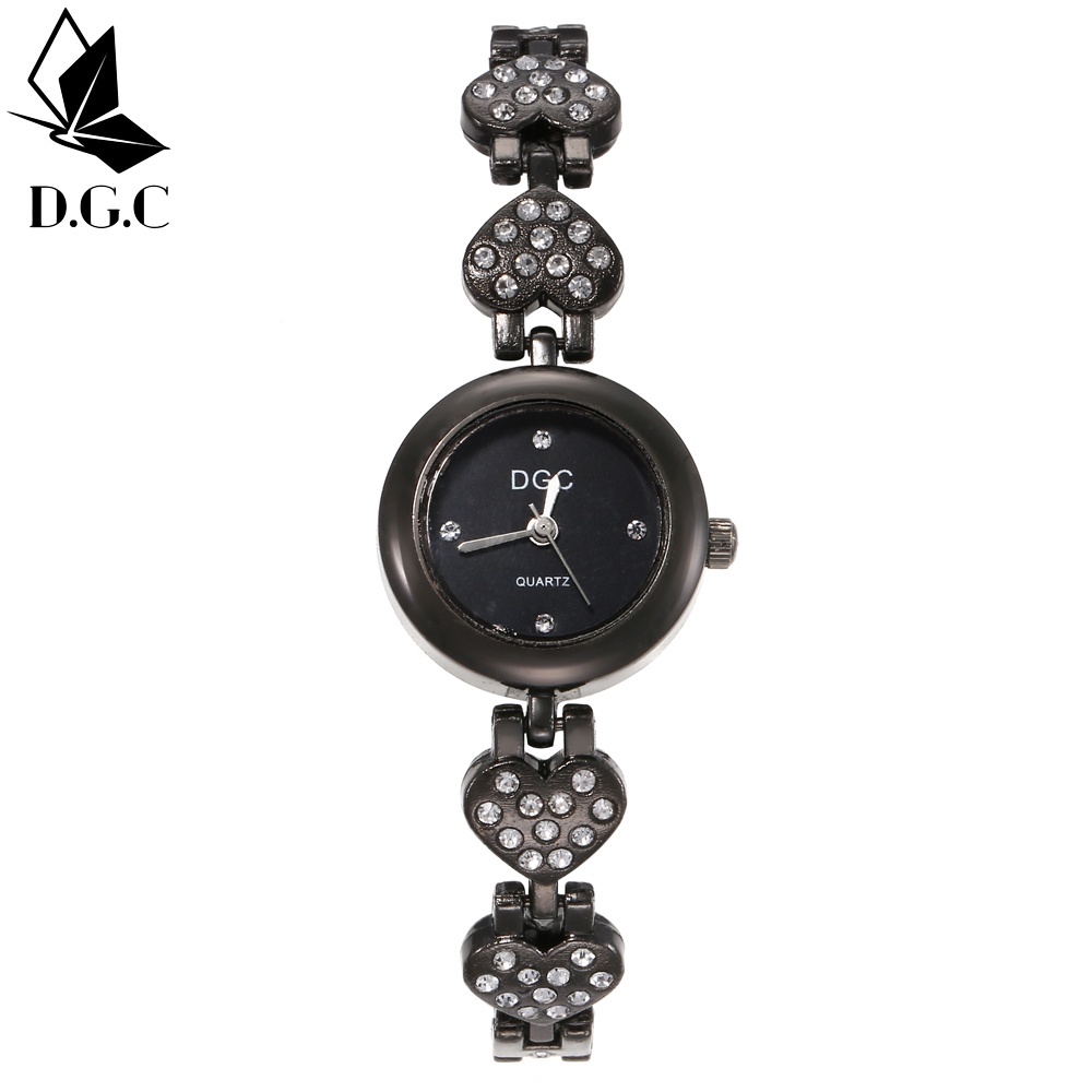 COD✅Jam Tangan Wanita Bulat Stainless Anti Karat Diamond - Jam Tangan Kasual - Jam Tangan Fashion Korea W224