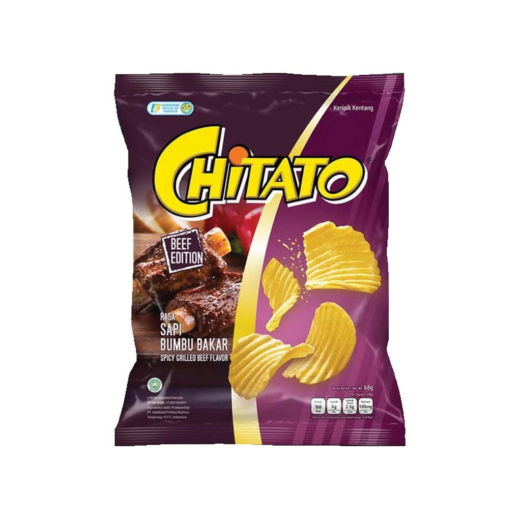 

CHITATO CHIPS SAPI BUMBU BAKAR 68GR