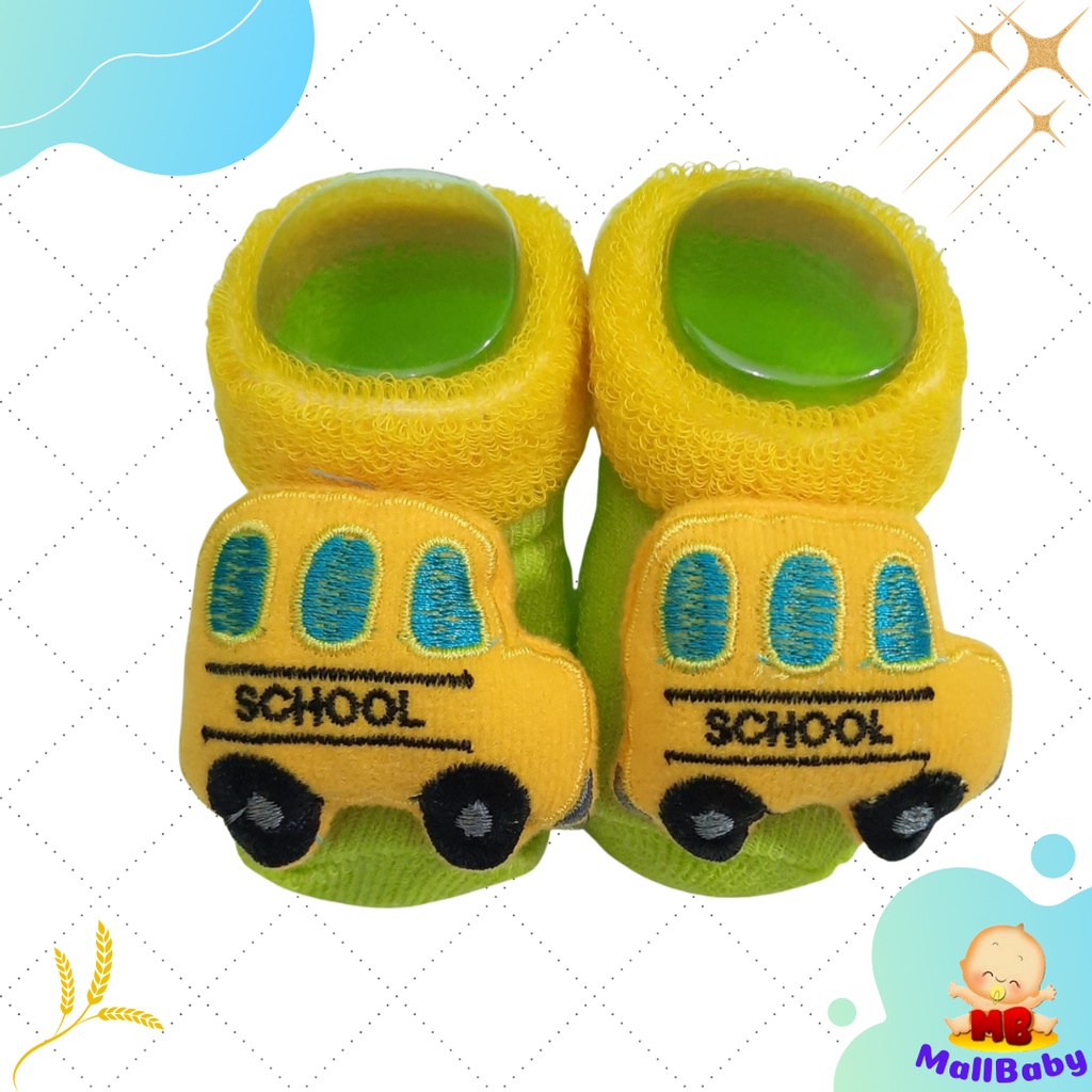 Kaos Kaki Bayi Lucu 3D 0 3 6 12 Bulan Transporter Series