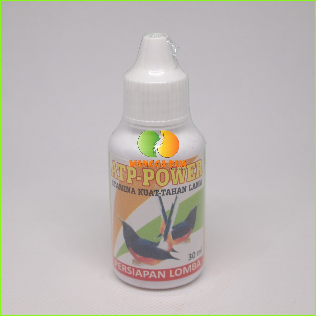ATP Power 30 ml Original Menambah Tenaga Burung Saat Lomba OBAT VITAMIN GACOR
