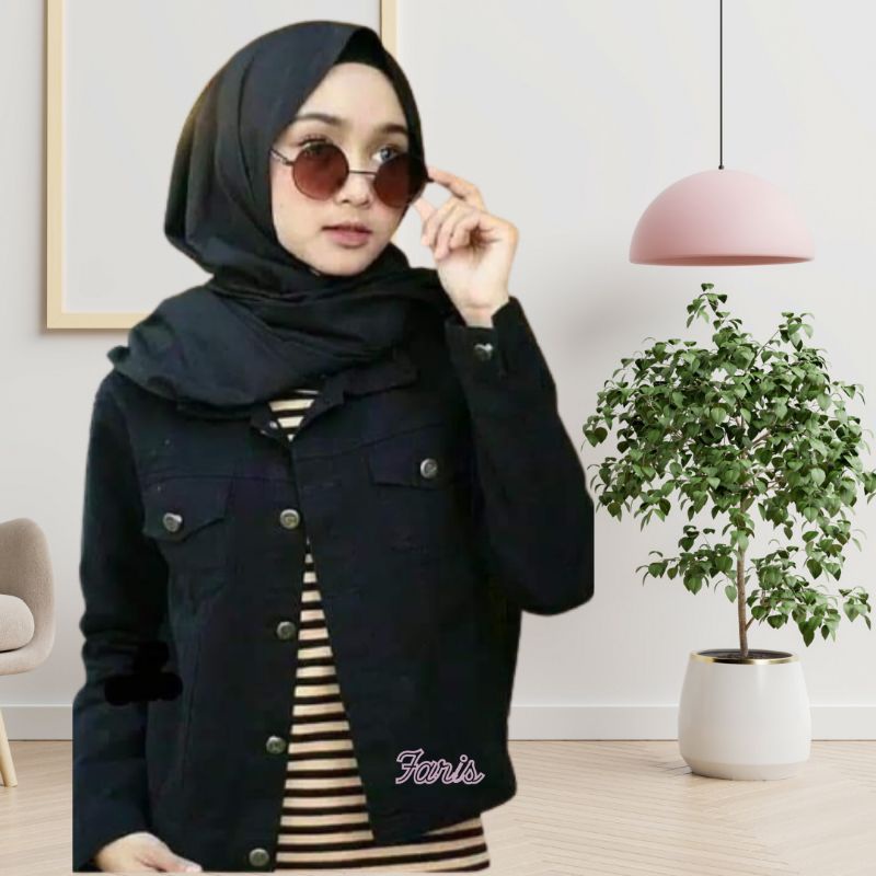Jaket Jeans Biondi biondy Wanita