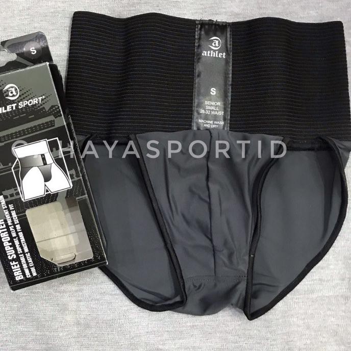 HNR 121 Athlet N156 Brief Supporter/ CD Hernia / Korset Supporter / Celana Dalam Pria .,.,///