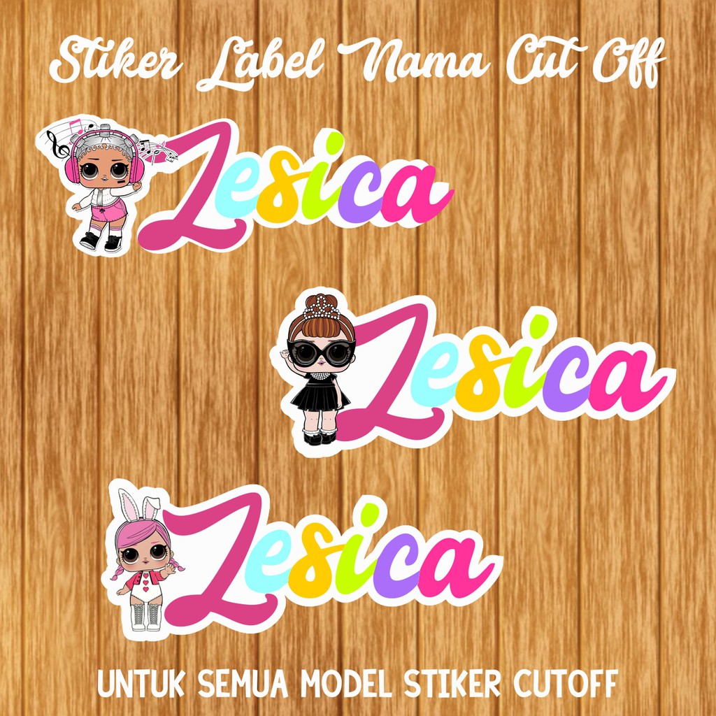 88 Best Desain Stiker  Nama Lucu  Stikjemboy