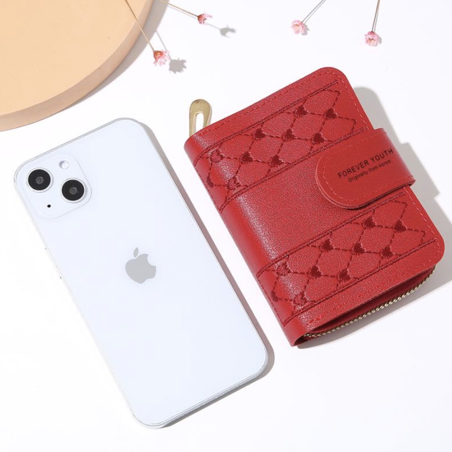 Dompet Lipat Wanita 816 Dompet Compact Wanita 100% PREMIUM Korean Style