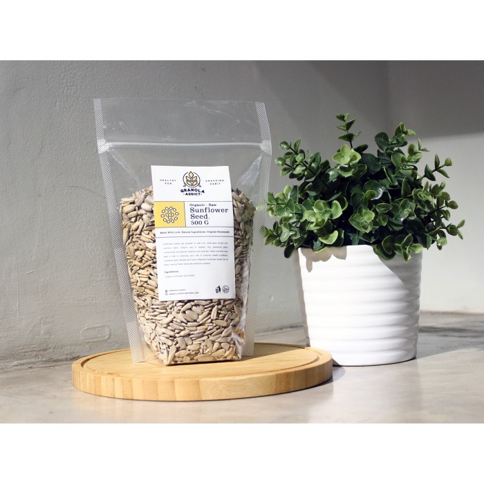 

Q121Sa Sunflower Seed / Kuaci Kupas 500G - Granola Addict Ingredients D51qs44