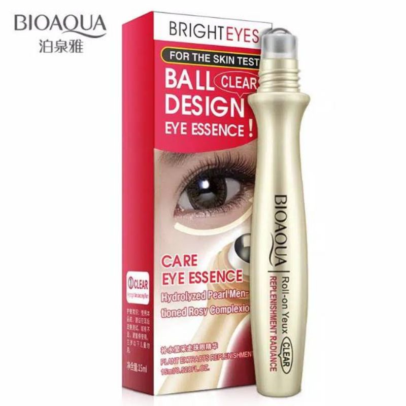 Medan Termurah Best seller penghilang mata panda roll on Bright eyes Ball eye essence