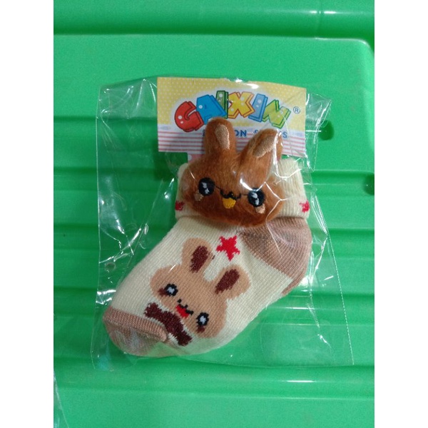 KAOS KAKI BAYI BONEKA SAMPING ISI 1 PASANG