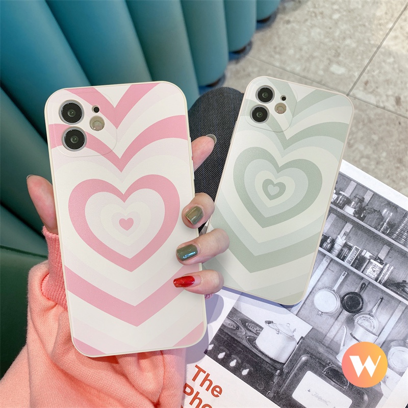 Case Motif Hati Warna Gradasi Untuk Oppo A16 A57 2022 A12 A15 A76 A96 A36 A95 A55 A16E A54 A74 A1K Reno 6 5 5F 4F A53 A9 A52 A11 A3s A5s A33 A11 A3