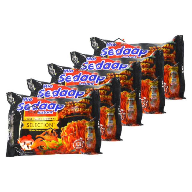 

Mie Sedaap Korean Spicy Chicken