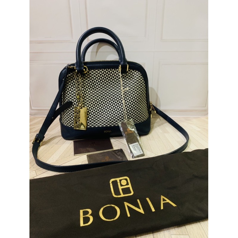 Bonia Collection Bag Complete Set Authentic Preloved/  Tas Bonia Catur Alma Original Store Preloved