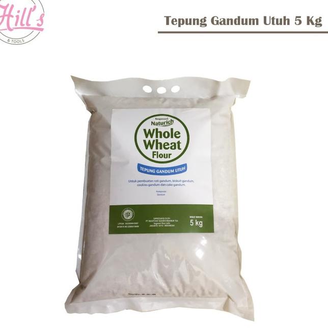 

TEPUNG GANDUM UTUH 5 KG - BOGASARI NATURICH WHOLE WHEAT FLOUR