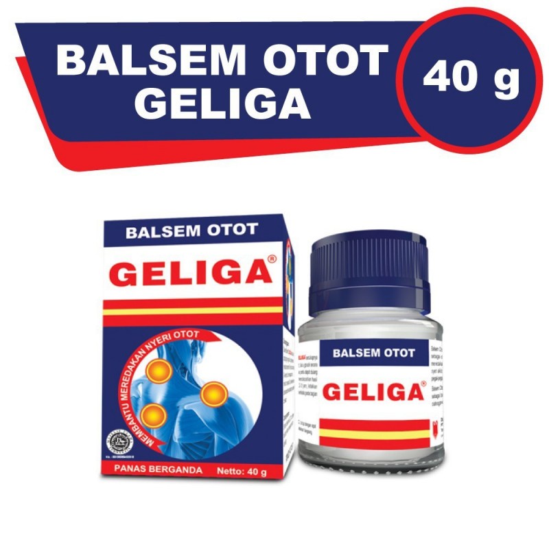 Cap Lang Balsem Otot Geliga - 40 gr