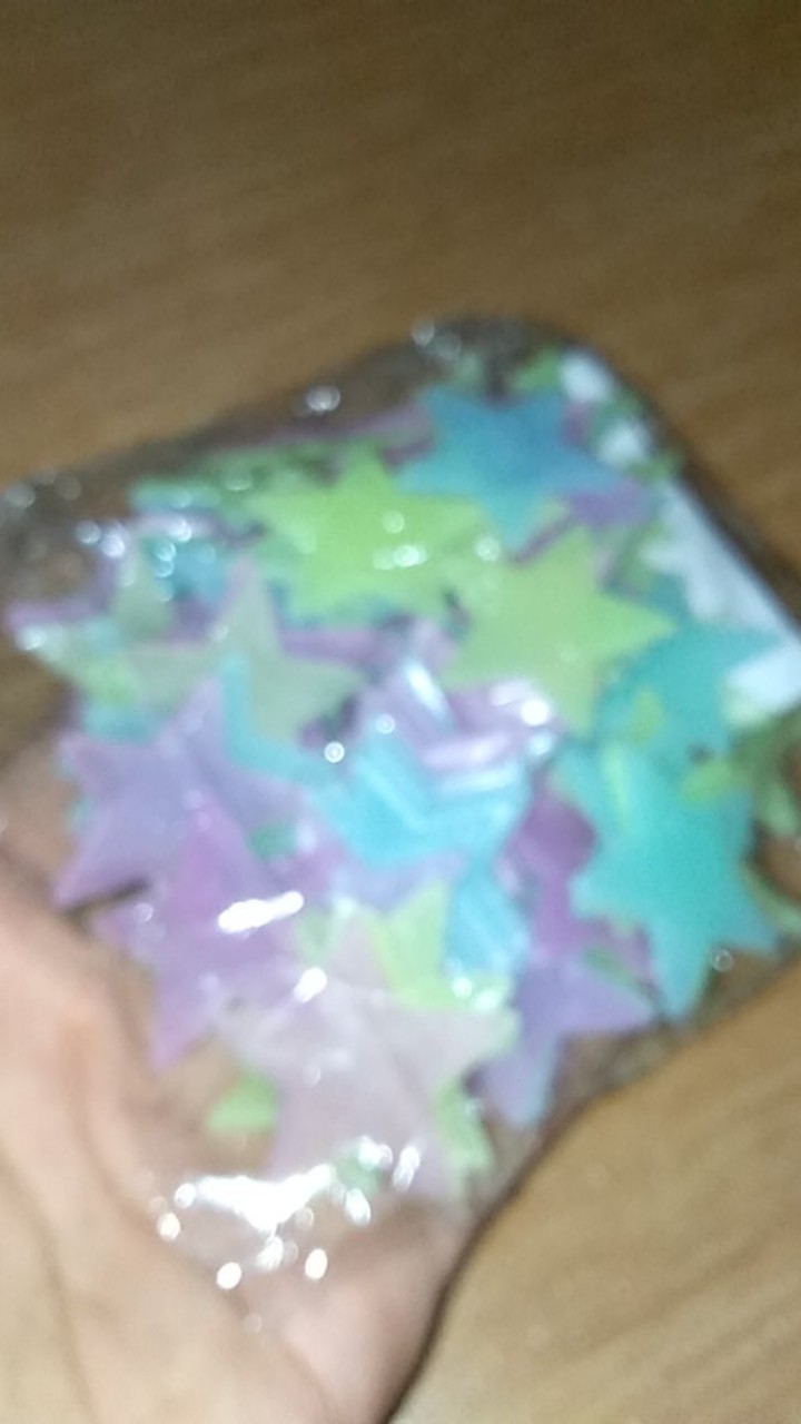 Wall Sticker Tempelan Stiker Dinding Glow In The Dark Stars