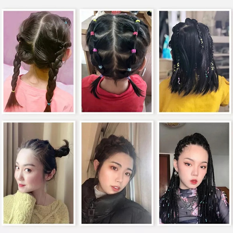 Ikat Rambut Karet 500PCS IKAT RAMBUT KARET JEPANG ANAK MODEL KOREA / IKAT RAMBUT ELASTIS AB11 ACC