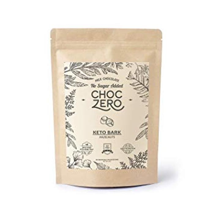 

CHOCZERO KETO BARK MILK CHOCOLATE HAZELNUT (6 SERVING)