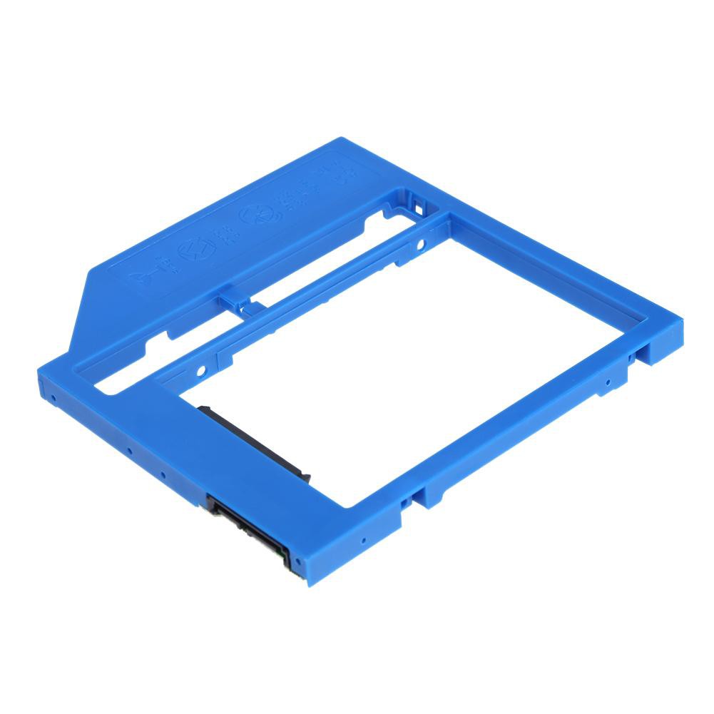 Laptop SATA3 2nd HDD Caddy Universal 9mm CD DVD Optical Bay Hard Drive Adapter To 2.5inch SATA SSD