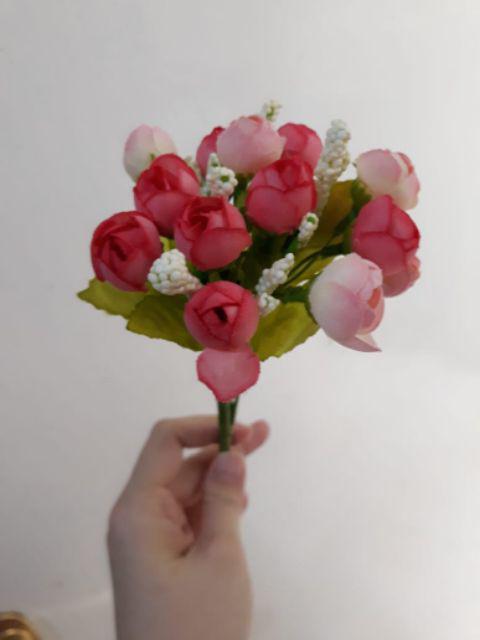 Bunga Mawar Kuncup Mini Artificial 8070 K34