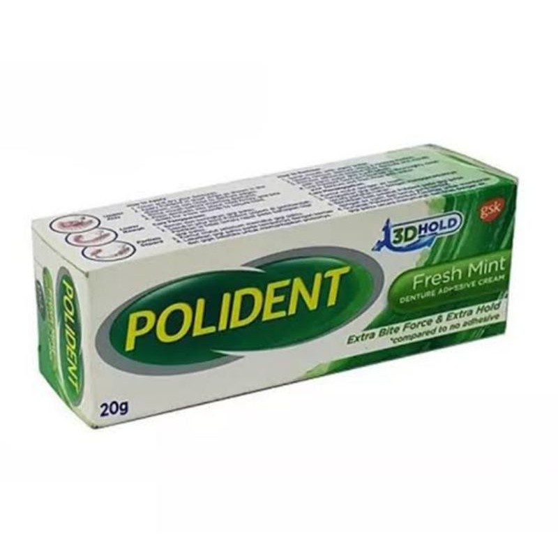 Polident Lem Gigi Palsu / Denture Adhesive Cream