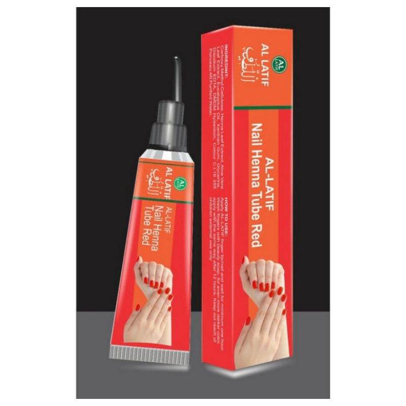 HENNA HENA CONE KUKU AL LATIF RED NATURAL BPOM DEPKES