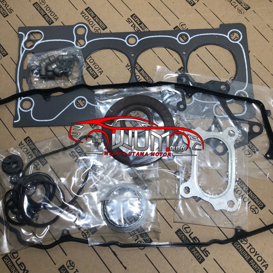 GASKET SET PACKING SET PAKING SET MESIN SIENTA ALL NEW YARIS DUAL VVTI