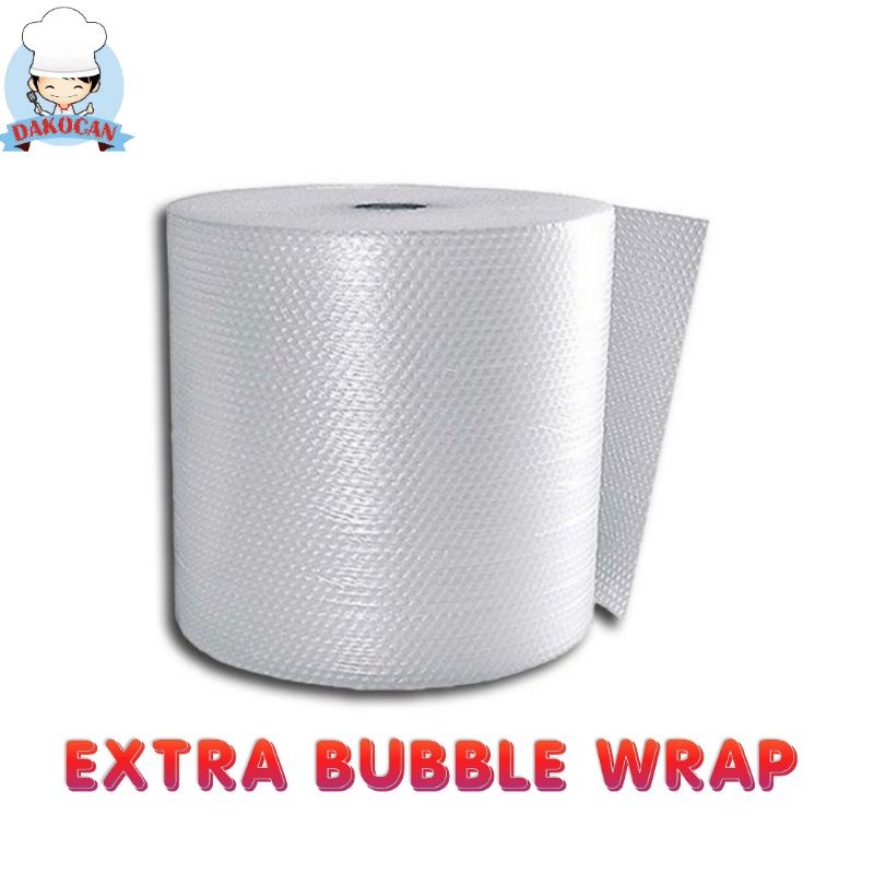 

PACKING EXTRA BUBBLE WRAP
