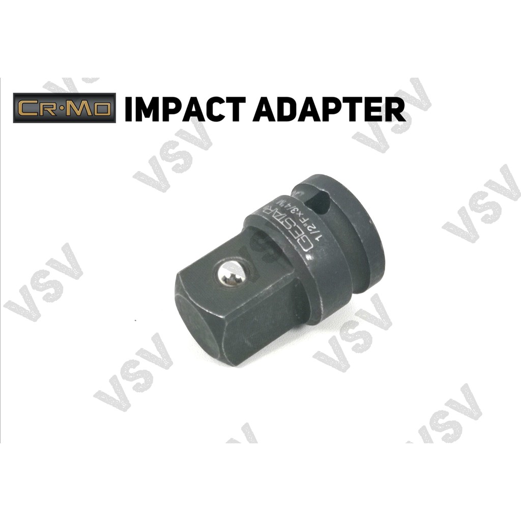 Gestar Impact Adapter 1/2&quot;F x 3/4&quot;M Adaptor Shock impact Sambungan Sok