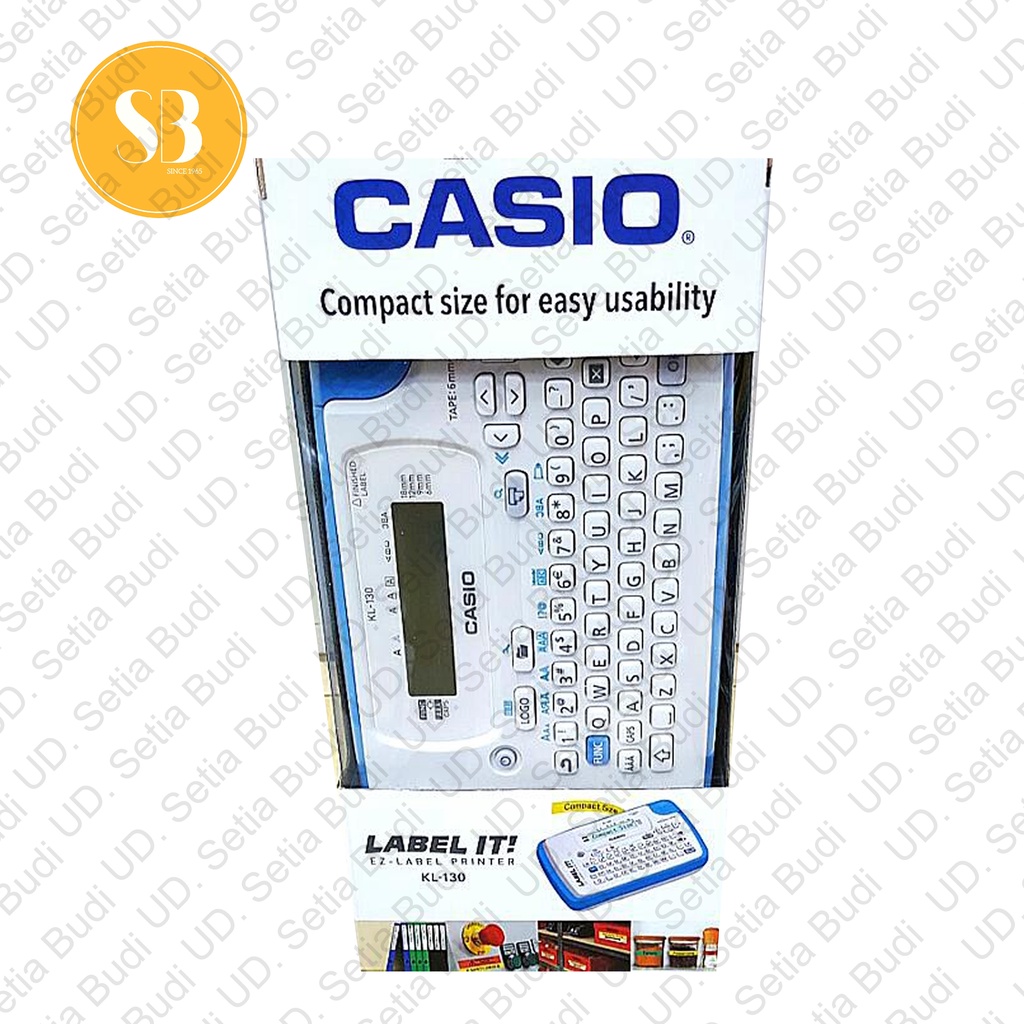 Label Printer Compact Casio KL-130 Label It KL130