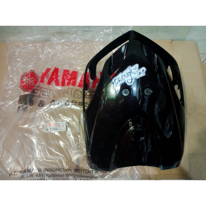 tameng depan Mio smile hitam violet