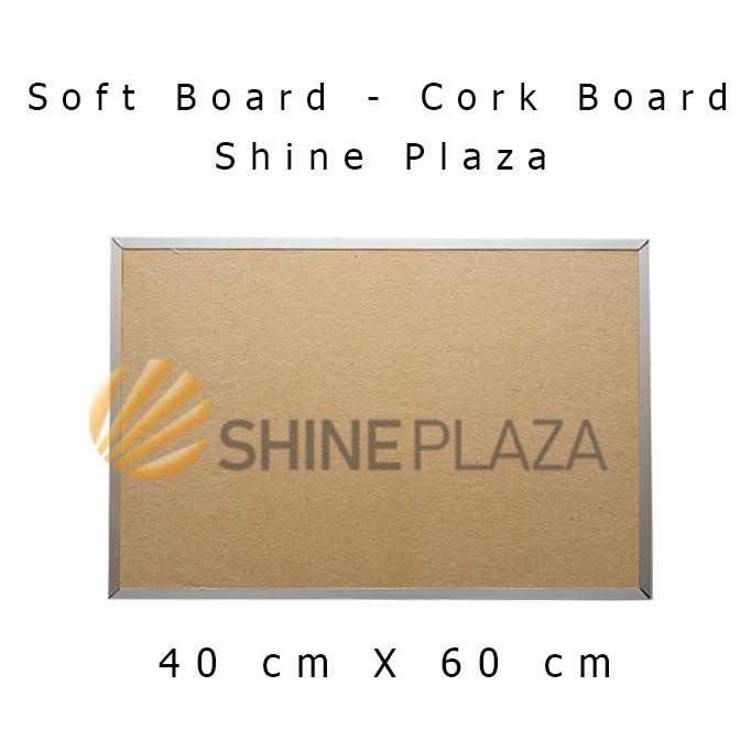 

Soft Board - Cork Board - Pin Board 40cm x 60cm