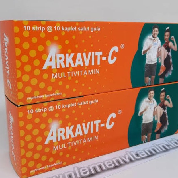 ARKAVIT C MULTIVITAMIN ISI 100 KAPLET