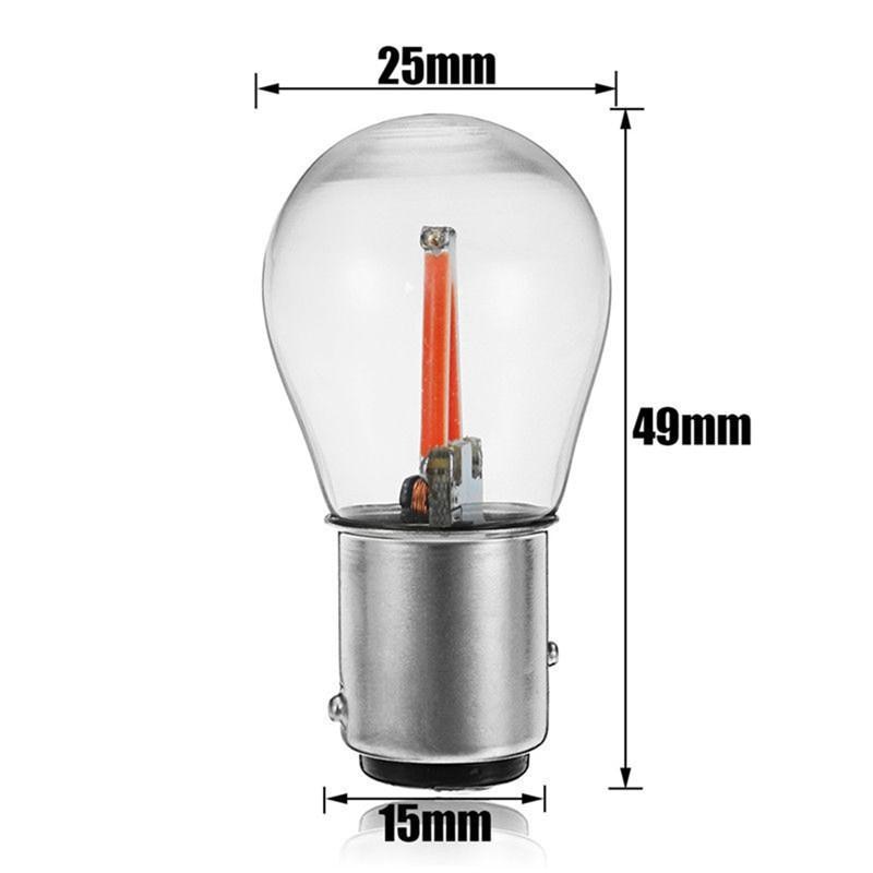 Lampu Led Cob Ba15D 1157 12v Untuk Rem / Mundur Mobil