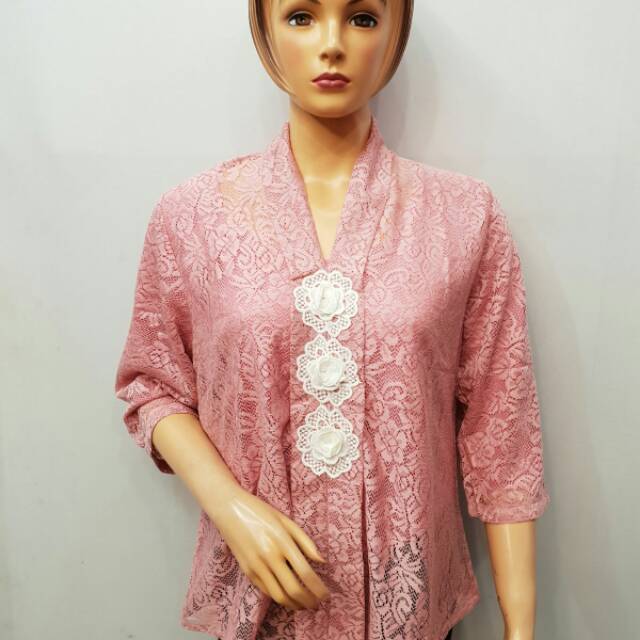 Baju wanita brokat atasan import