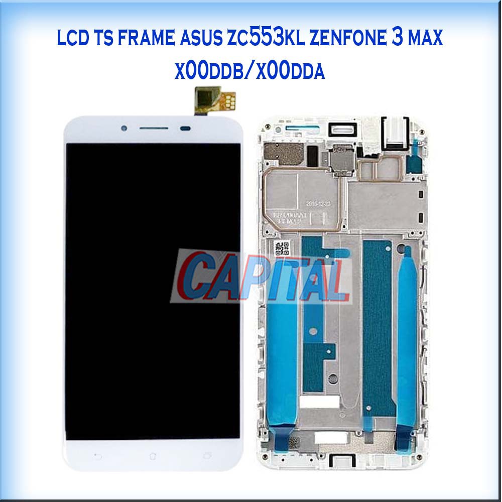 LCD TOUCHSCREEN FRAME ASUS ZENFONE 3 MAX ZC553KL X00DDB X00DDA