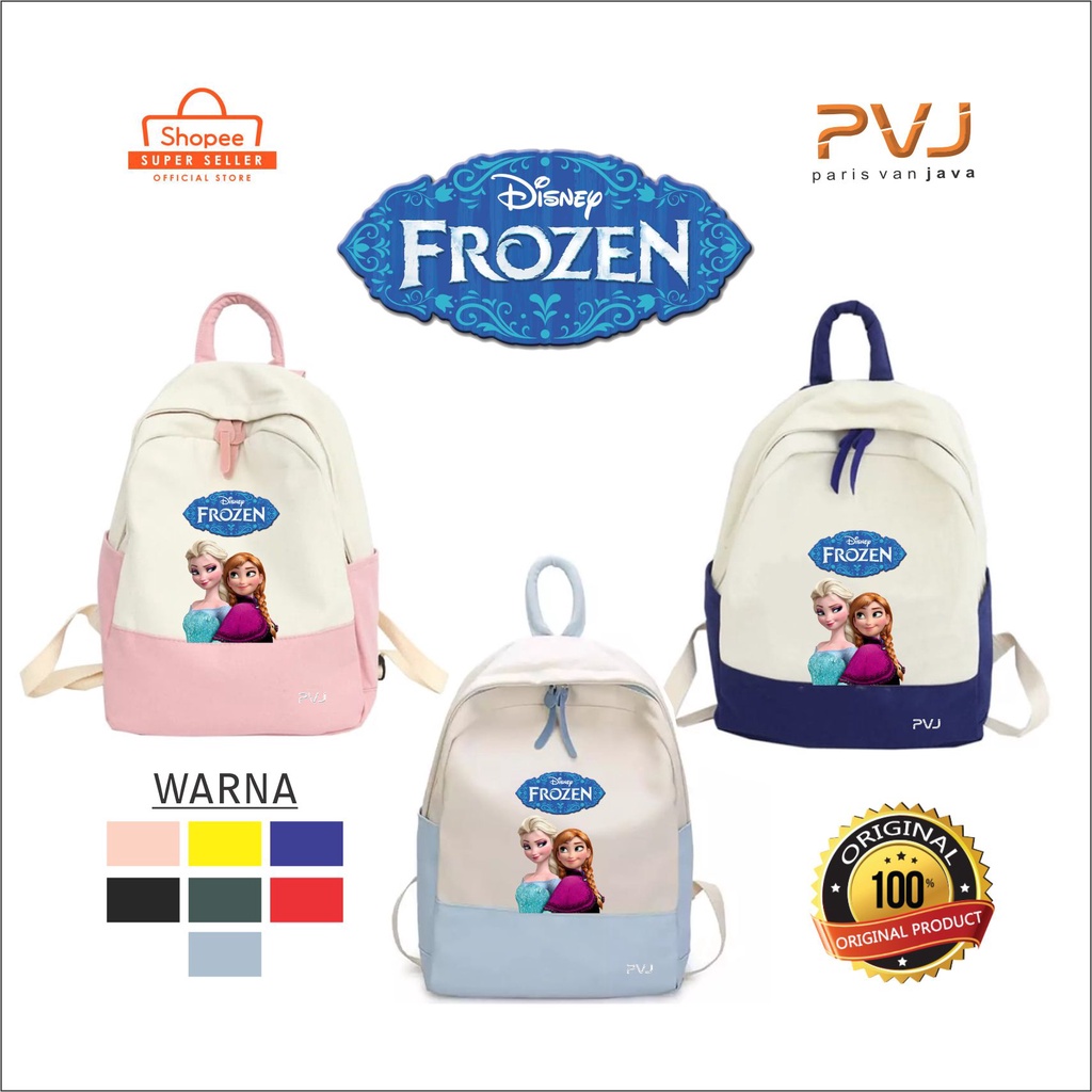 Tas Frozen Anak Perempuan Ransel Sekolah Kekinian