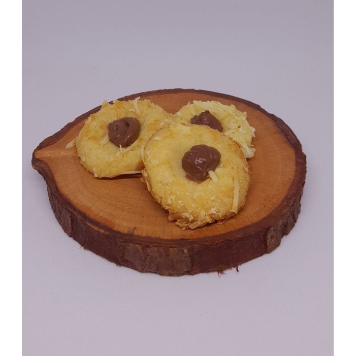 

cheesy choco nutella cookies kue kering 400 gram