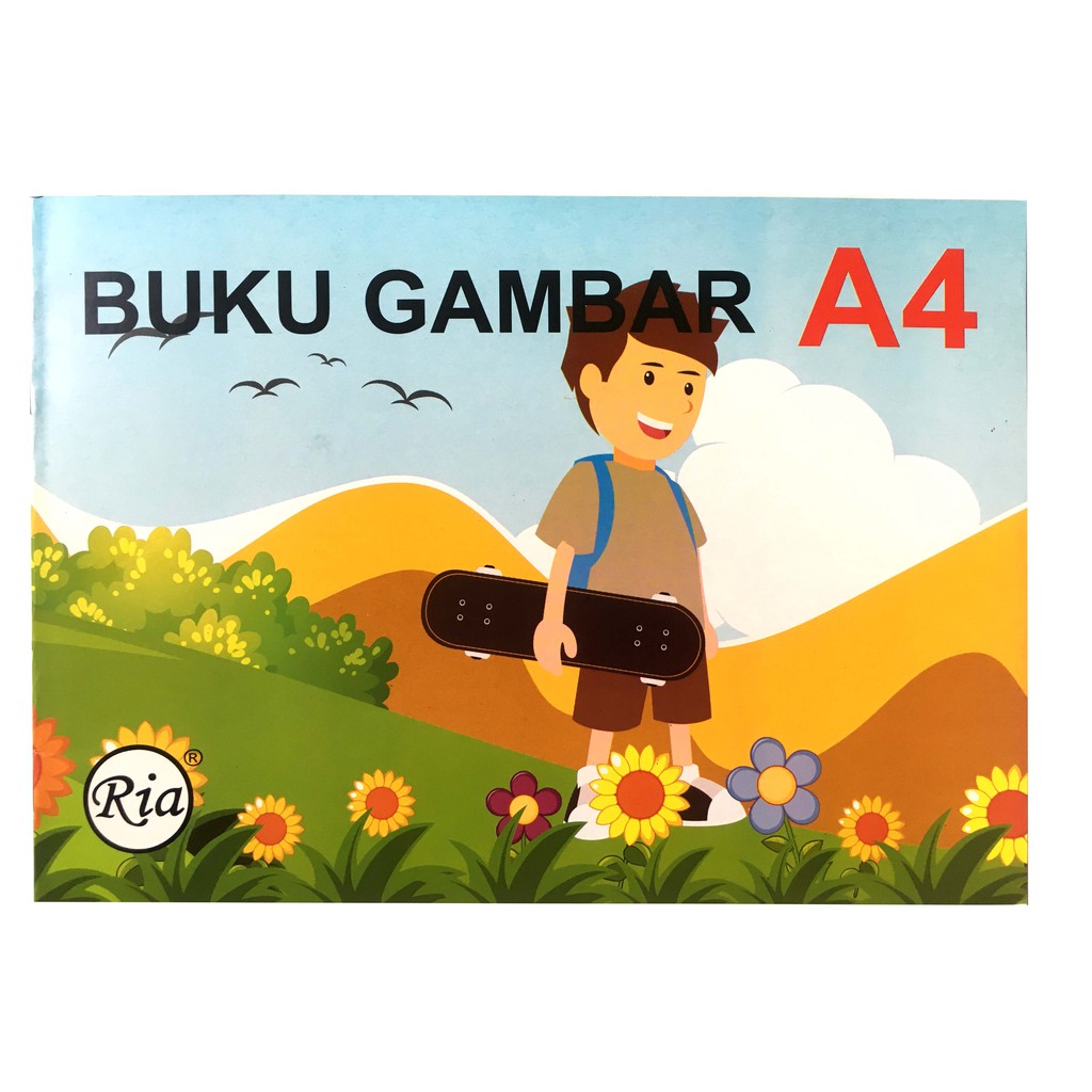 Buku Gambar Drawing Book Ria A4 Murah-1