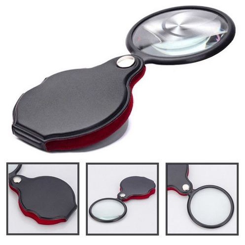 Pocket Magnifier with Pouch