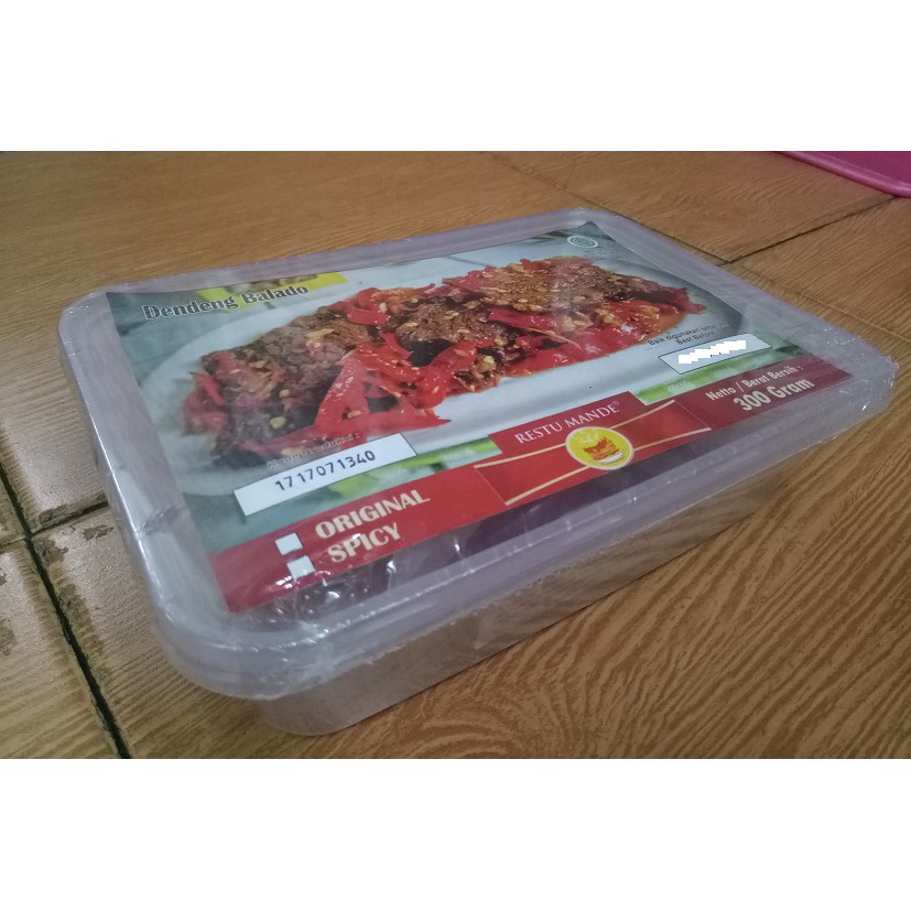 Dendeng Balado Halal - Masakan Padang - Daging Sapi Pilihan - Indonesia Food