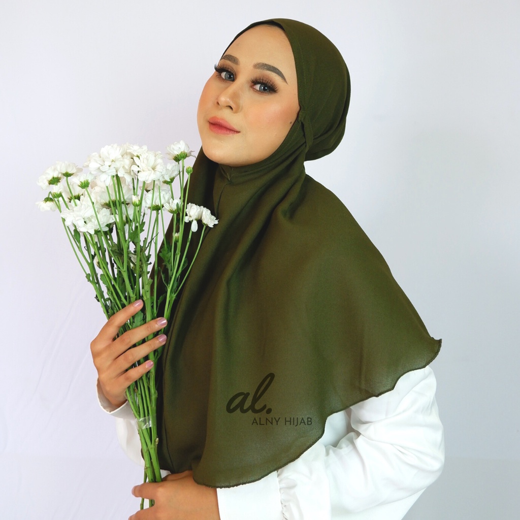 Jilbab Instan Bergo maryam premium diamond / Hijab Instan bergo maryam tali nonpet