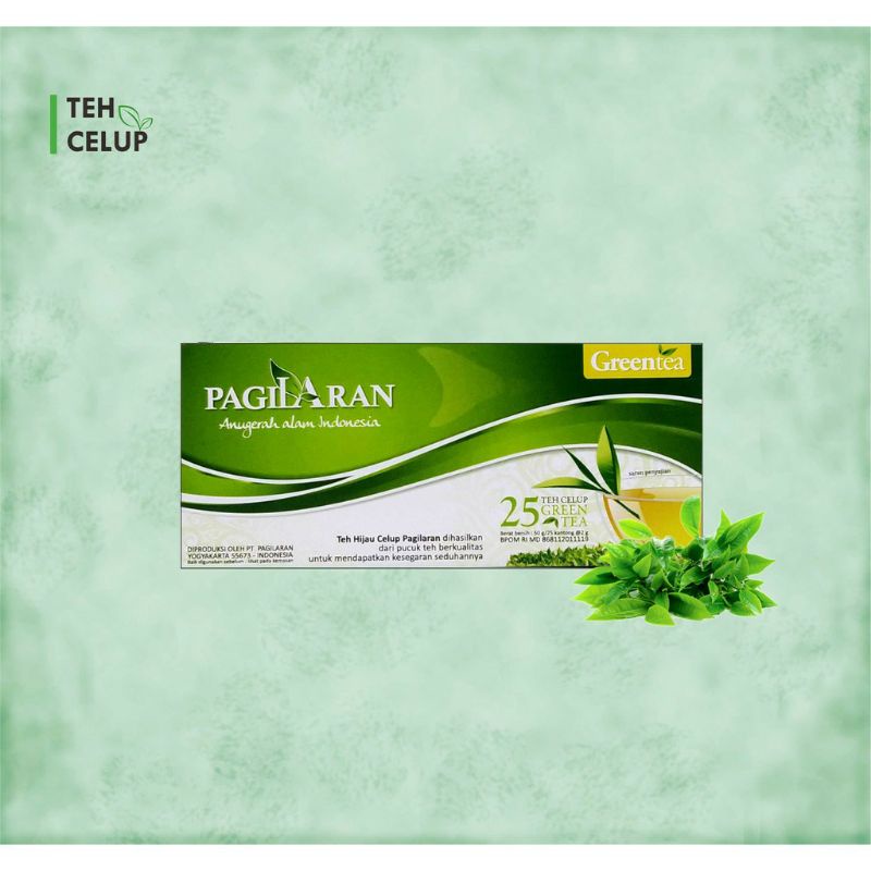 

Teh hijau celup super murah 25 pcs