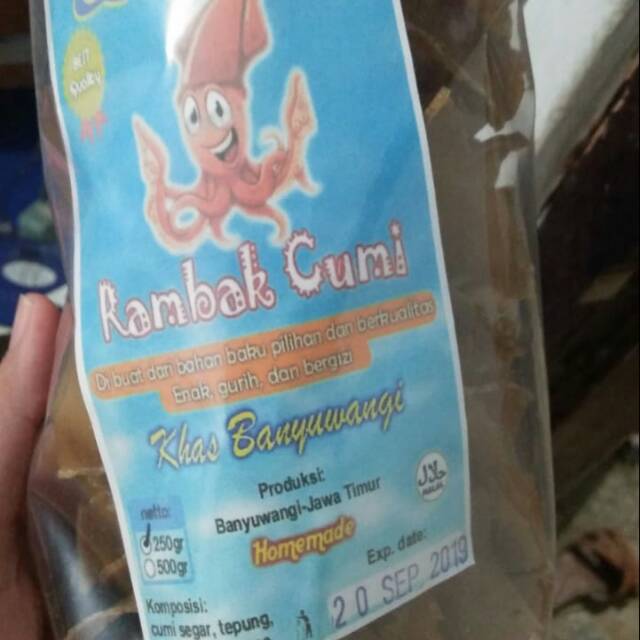 

Rambak cumi khas Banyuwangi